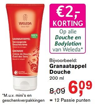 Aanbiedingen Granaatappel douche - Weleda - Geldig van 19/06/2017 tot 16/07/2017 bij Holland & Barrett