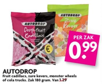 Aanbiedingen Autodrop fruit cadillacs - Autodrop - Geldig van 18/06/2017 tot 25/06/2017 bij Deka Markt