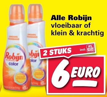Aanbiedingen Alle robijn vloeibaar of klein + krachtig - Robijn - Geldig van 19/06/2017 tot 25/06/2017 bij Nettorama