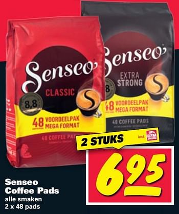 Aanbiedingen Senseo coffee pads - Douwe Egberts - Geldig van 19/06/2017 tot 25/06/2017 bij Nettorama