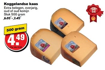 Aanbiedingen Koggelandse kaas - Koggelandse - Geldig van 21/06/2017 tot 27/06/2017 bij Hoogvliet
