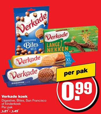 Aanbiedingen Verkade koek - Verkade - Geldig van 21/06/2017 tot 27/06/2017 bij Hoogvliet