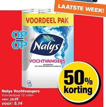 Aanbiedingen Nalys vochtvangers - Nalys - Geldig van 21/06/2017 tot 27/06/2017 bij Hoogvliet
