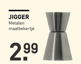 Aanbiedingen Jigger metalen maatbekertje - Huismerk - Gall &amp; Gall - Geldig van 19/06/2017 tot 02/07/2017 bij Gall & Gall
