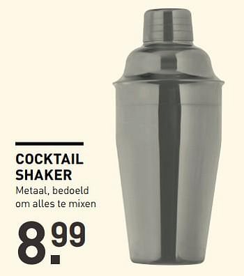 Aanbiedingen Cocktail shaker - Huismerk - Gall &amp; Gall - Geldig van 19/06/2017 tot 02/07/2017 bij Gall & Gall