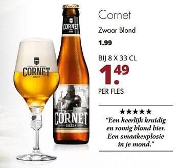 Aanbiedingen Cornet zwaar blond - Cornet  - Geldig van 18/06/2017 tot 01/07/2017 bij Mitra