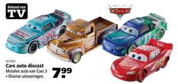 Aanbiedingen Cars auto diecast - Cars - Geldig van 22/06/2017 tot 05/07/2017 bij Marskramer