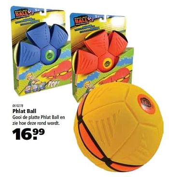 Aanbiedingen Phlat ball - Phlat Ball - Geldig van 22/06/2017 tot 05/07/2017 bij Marskramer
