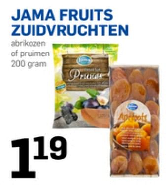 Aanbiedingen Jama fruits zuidvruchten - Jama Fruits - Geldig van 21/06/2017 tot 28/06/2017 bij Action