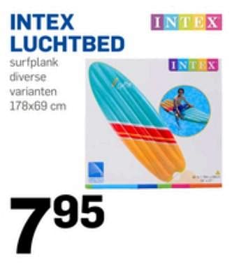 Aanbiedingen Intex luchtbed - Intex - Geldig van 21/06/2017 tot 28/06/2017 bij Action