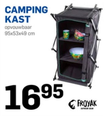 Aanbiedingen Camping kast - Froyak - Geldig van 21/06/2017 tot 28/06/2017 bij Action