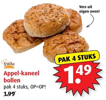 Aanbiedingen Appel-kaneel bollen - Fuite Bakkerij - Geldig van 21/06/2017 tot 27/06/2017 bij Boni Supermarkt