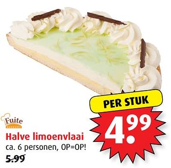 Aanbiedingen Halve limoenvlaai - Fuite Bakkerij - Geldig van 21/06/2017 tot 27/06/2017 bij Boni Supermarkt