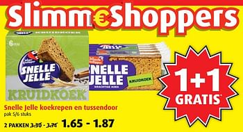 Aanbiedingen Snelle jelle koekrepen en tussendoor - Snelle Jelle - Geldig van 21/06/2017 tot 27/06/2017 bij Boni Supermarkt
