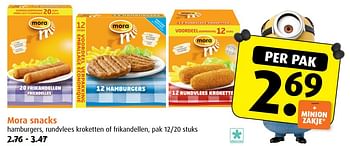 Aanbiedingen Mora snacks - Mora - Geldig van 21/06/2017 tot 27/06/2017 bij Boni Supermarkt