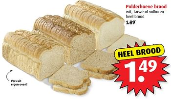 Aanbiedingen Polderhoeve brood - Huismerk - Boni Supermarkt - Geldig van 21/06/2017 tot 27/06/2017 bij Boni Supermarkt