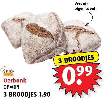 Aanbiedingen Oerbonk - Fuite Bakkerij - Geldig van 21/06/2017 tot 27/06/2017 bij Boni Supermarkt