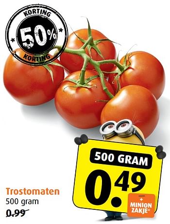 Aanbiedingen Trostomaten - Huismerk - Boni Supermarkt - Geldig van 21/06/2017 tot 27/06/2017 bij Boni Supermarkt