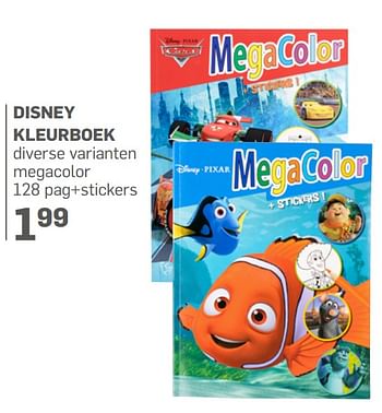 Aanbiedingen Disney kleurboek - Disney - Geldig van 21/06/2017 tot 30/07/2017 bij Action