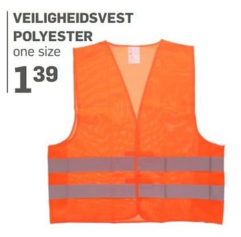 Aanbiedingen Veiligheidsvest polyester - Huismerk - Action - Geldig van 21/06/2017 tot 30/07/2017 bij Action