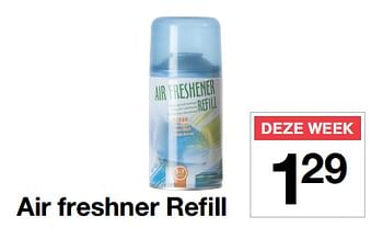 Aanbiedingen Air freshner refill - Huismerk - Zeeman  - Geldig van 23/06/2017 tot 30/06/2017 bij Zeeman