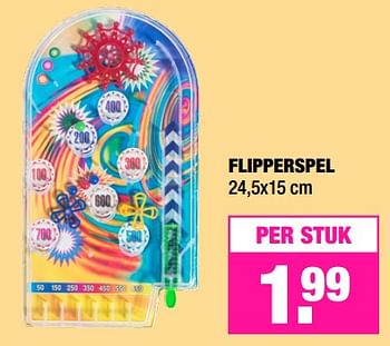 Aanbiedingen Flipperspel - Huismerk - Big Bazar - Geldig van 19/06/2017 tot 02/07/2017 bij Big Bazar