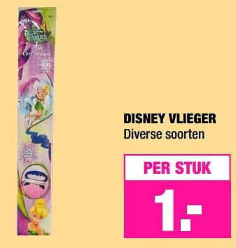Aanbiedingen Disney vlieger - Disney - Geldig van 19/06/2017 tot 02/07/2017 bij Big Bazar