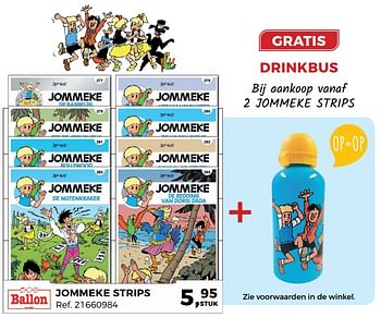 Aanbiedingen Jommeke strips - Huismerk - Supra Bazar - Geldig van 27/06/2017 tot 25/07/2017 bij Supra Bazar