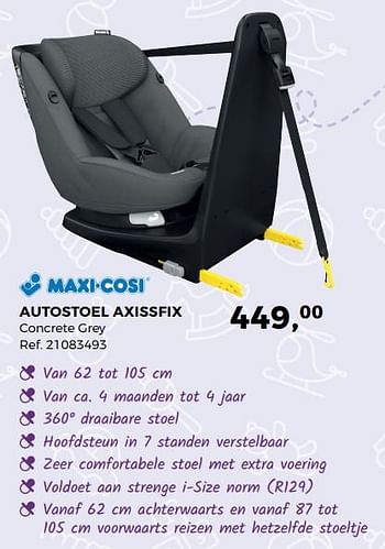 Aanbiedingen Autostoel axissfix - Maxi-cosi - Geldig van 27/06/2017 tot 25/07/2017 bij Supra Bazar