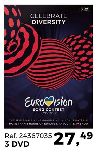 Aanbiedingen Eurovision - Huismerk - Supra Bazar - Geldig van 27/06/2017 tot 25/07/2017 bij Supra Bazar