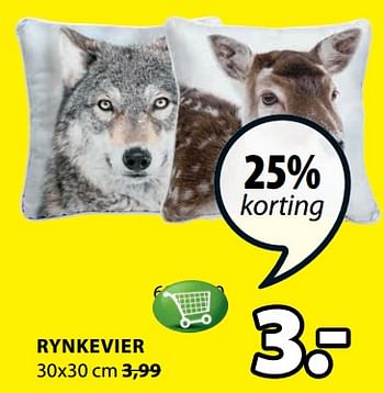 Aanbiedingen Rynkevier - Huismerk - Jysk - Geldig van 19/06/2017 tot 02/07/2017 bij Jysk