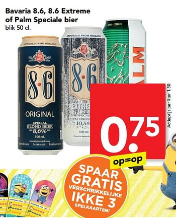 Clan Publicatie Fascineren Bavaria Bavaria 8.6, 8.6 extreme of palm speciale bier - Promotie bij Deen  Supermarkten
