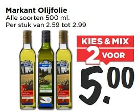 Aanbiedingen Markant olijfolie - Markant - Geldig van 25/06/2017 tot 01/07/2017 bij Vomar