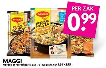 Aanbiedingen Maggi noedels of roerbakpasta - MAGGI - Geldig van 25/06/2017 tot 01/07/2017 bij Deka Markt