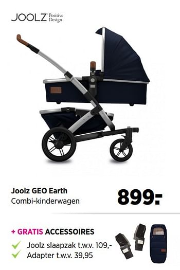 Aanbiedingen Joolz geo earth combi-kinderwagen - Joolz - Geldig van 19/06/2017 tot 24/07/2017 bij Babypark