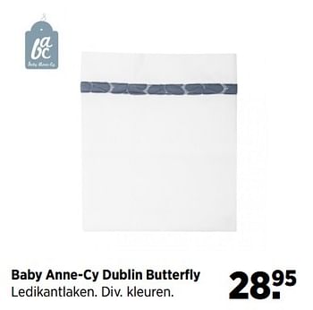 Aanbiedingen Baby anne-cy dublin butterfly - Baby Anne-Cy - Geldig van 19/06/2017 tot 24/07/2017 bij Babypark