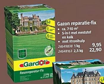 Aanbiedingen Gazon reparatie-fix - Gardol  - Geldig van 16/06/2017 tot 09/07/2017 bij Bauhaus