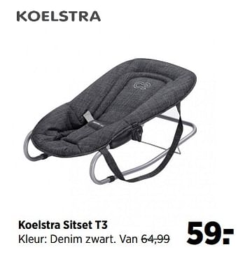 Aanbiedingen Koelstra sitset t3 - Koelstra - Geldig van 19/06/2017 tot 24/07/2017 bij Babypark