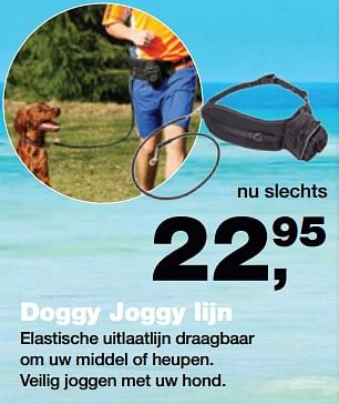 Aanbiedingen Doggy joggy lijn - Huismerk - Jumper - Geldig van 25/06/2017 tot 09/07/2017 bij Jumper