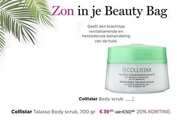 Aanbiedingen Collistar talasso body scrub - Collistar - Geldig van 26/06/2017 tot 09/07/2017 bij Ici Paris XL