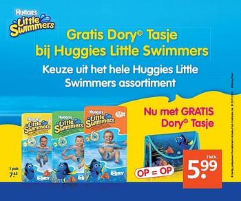 Aanbiedingen Keuze uit het hele huggies little swimmers assortiment - Huggies - Geldig van 26/06/2017 tot 02/07/2017 bij Etos