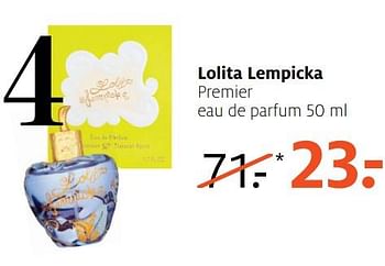 Aanbiedingen Lolita lempicka premier eau de parfum - Lolita - Geldig van 26/06/2017 tot 02/07/2017 bij Etos