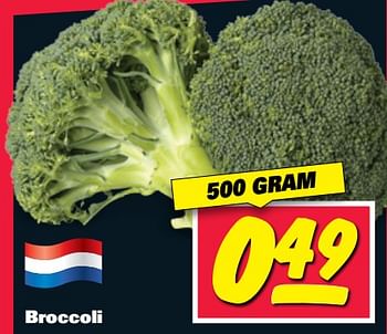 Aanbiedingen Broccoli - Huismerk - Nettorama - Geldig van 26/06/2017 tot 02/07/2017 bij Nettorama