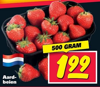 Aanbiedingen Aardbeien - Huismerk - Nettorama - Geldig van 26/06/2017 tot 02/07/2017 bij Nettorama