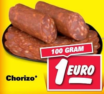 Aanbiedingen Chorizo - Huismerk - Nettorama - Geldig van 26/06/2017 tot 02/07/2017 bij Nettorama