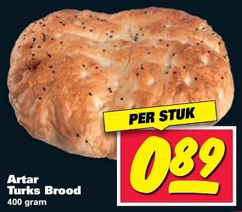 Aanbiedingen Artar turks brood - Huismerk - Nettorama - Geldig van 26/06/2017 tot 02/07/2017 bij Nettorama