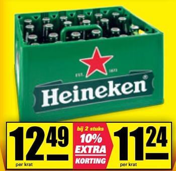 Aanbiedingen Heineken - Heineken - Geldig van 26/06/2017 tot 02/07/2017 bij Nettorama