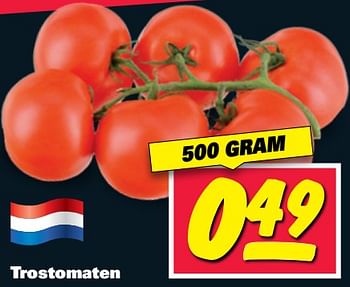 Aanbiedingen Trostomaten - Huismerk - Nettorama - Geldig van 26/06/2017 tot 02/07/2017 bij Nettorama