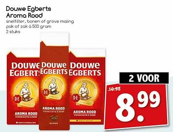 Aanbiedingen Douwe egberts aroma rood - Douwe Egberts - Geldig van 26/06/2017 tot 01/07/2017 bij Agrimarkt