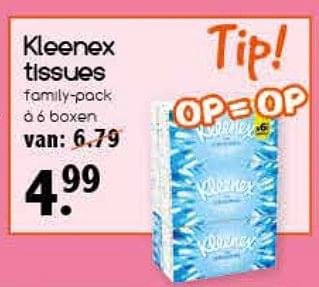Aanbiedingen Kleenex tissues - Kleenex - Geldig van 26/06/2017 tot 01/07/2017 bij Agrimarkt